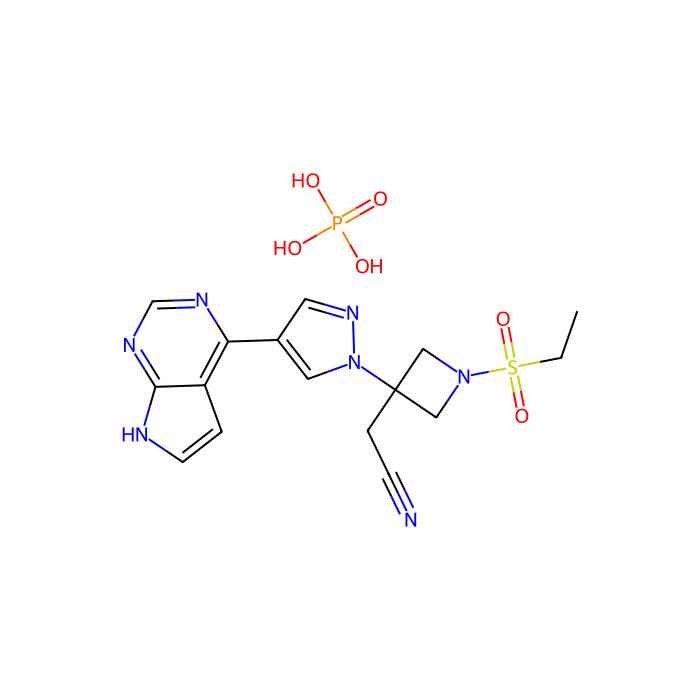 Baricitinib phosphate - 10mM in DMSO CAS No(1187595-84-1) by Aladdin Scientific