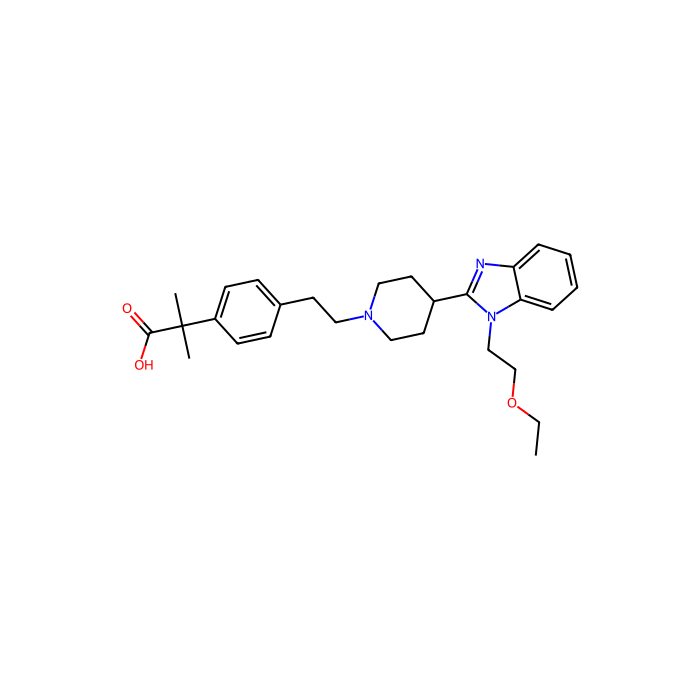 Bilastine - Moligand™, 2mM in DMSO CAS No(202189-78-4) by Aladdin Scientific