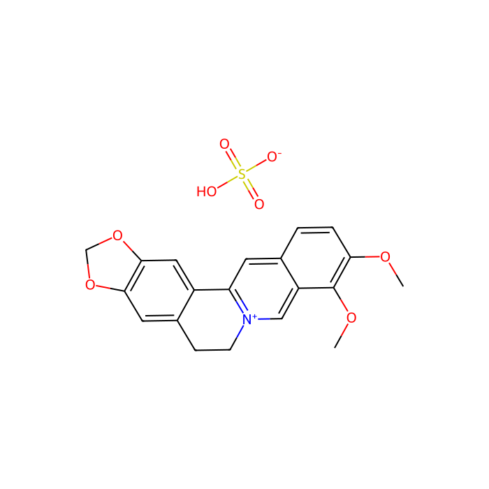 Berberine Sulfate(Hydrate) - 10mM in DMSO CAS No(633-66-9) by Aladdin Scientific