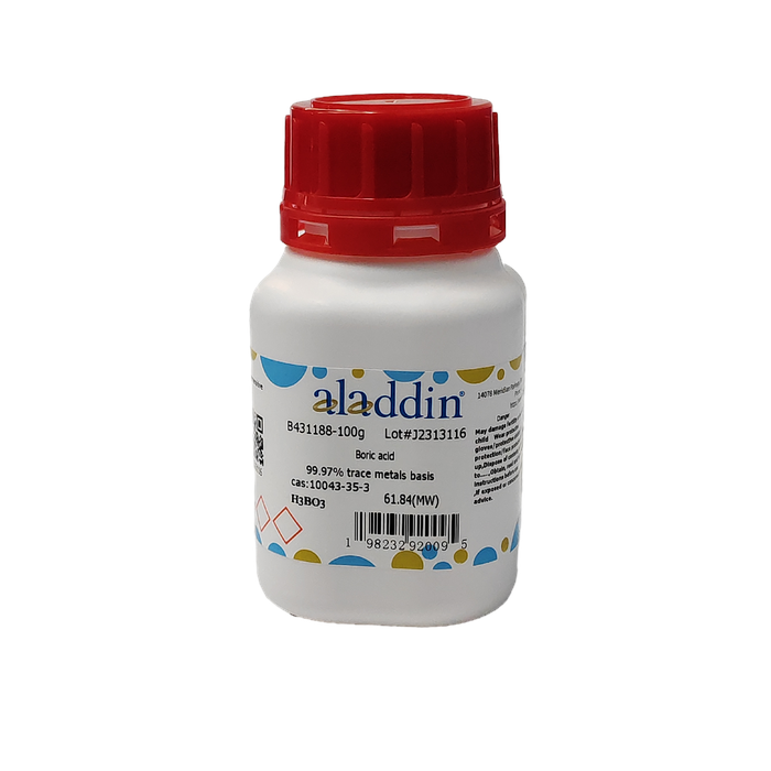 Boric acid - ≥99.97% metals basis CAS No(10043-35-3) by Aladdin Scientific
