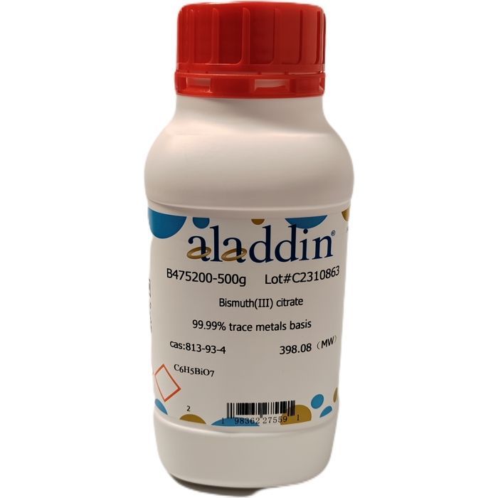 Bismuth(III) citrate - PrimorTrace™, ≥99.99% metals basis CAS No(813-93-4) by Aladdin Scientific