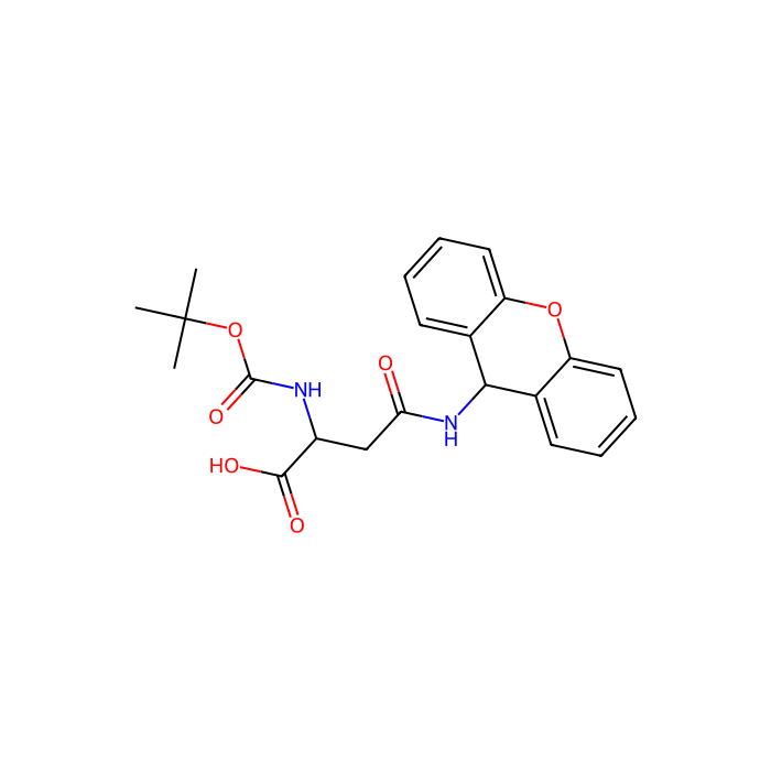 N-Boc-N'-xanthyl-L-asparagine - ≥98% CAS No(65420-40-8) by Aladdin Scientific
