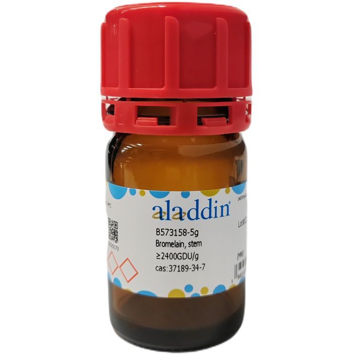 Bromelain, stem -   CAS No(37189-34-7) by Aladdin Scientific
