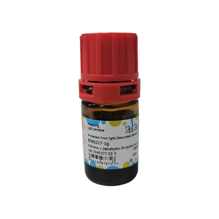 4-Bromo-1-(tetrahydro-2H-pyran-4-yl)-1H-pyrazole - ≥95% CAS No(1040377-02-3) by Aladdin Scientific