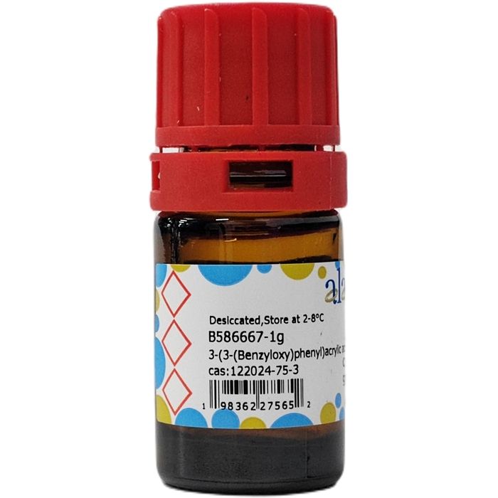 3-(3-(Benzyloxy)phenyl)acrylic acid - ≥97% CAS No(122024-75-3) by Aladdin Scientific