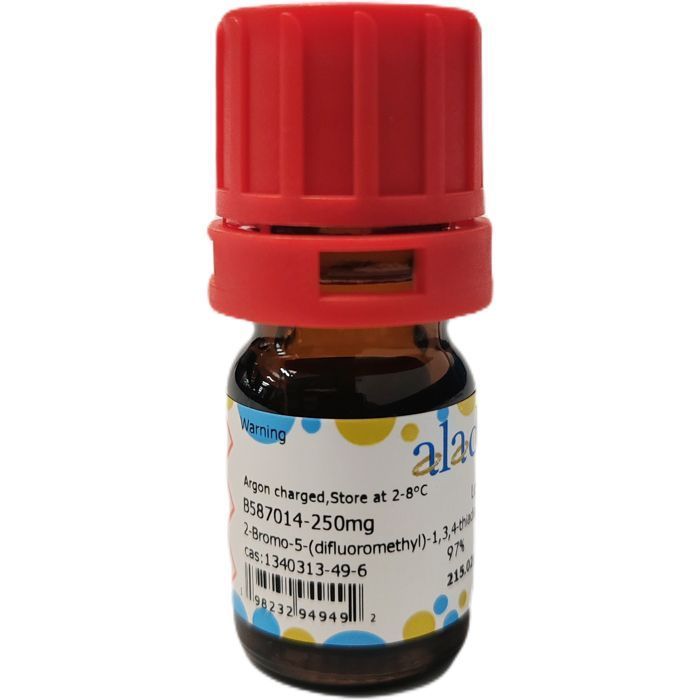 2-Bromo-5-(difluoromethyl)-1,3,4-thiadiazole - ≥97% CAS No(1340313-49-6) by Aladdin Scientific
