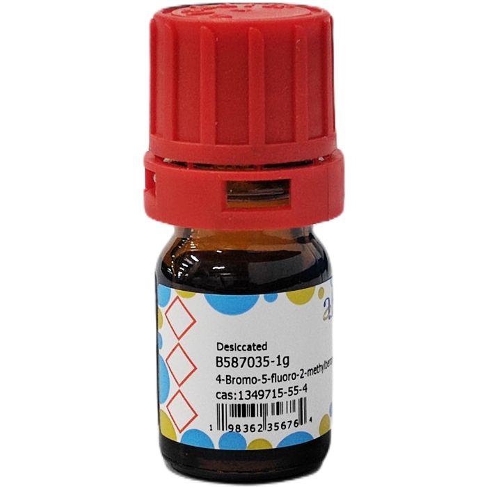 4-Bromo-5-fluoro-2-methylbenzoic acid - ≥98% CAS No(1349715-55-4) by Aladdin Scientific