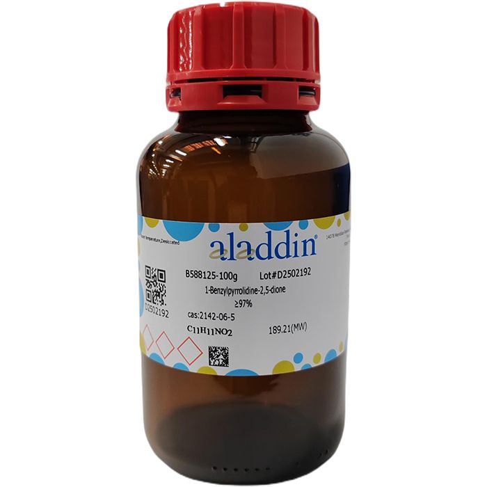 1-Benzylpyrrolidine-2,5-dione - ≥97% CAS No(2142-06-5) by Aladdin Scientific