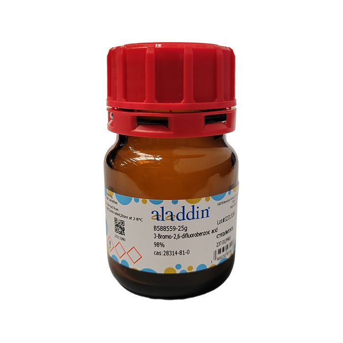 3-Bromo-2,6-difluorobenzoic acid - ≥98% CAS No(28314-81-0) by Aladdin Scientific