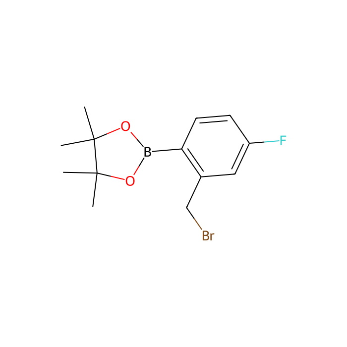 2-Bromomethyl-4-fluorobenzeneboronic acid pinacol ester - ≥97% CAS No(850567-57-6) by Aladdin Scientific