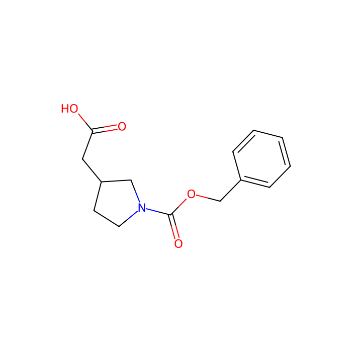 2-(1-((Benzyloxy)carbonyl)pyrrolidin-3-yl)acetic acid - ≥97% CAS No(886362-65-8) by Aladdin Scientific