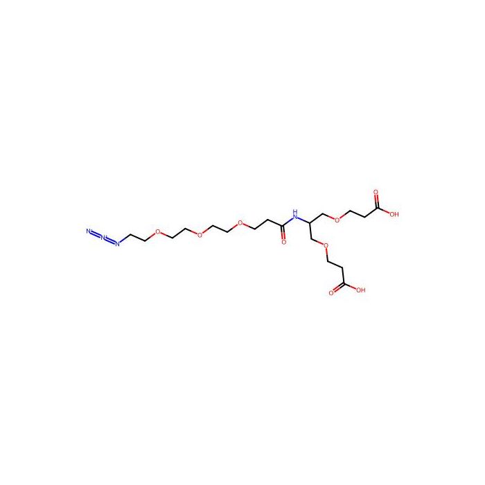 2-(Azido-PEG3-amido)-1,3-bis(carboxylethoxy)propane - ≥98% CAS No(2086689-05-4) by Aladdin Scientific