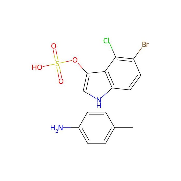 5-bromo-4-chloro-3-indoxyl sulfate p-toluidine salt - ≥98% CAS No(6581-23-3) by Aladdin Scientific