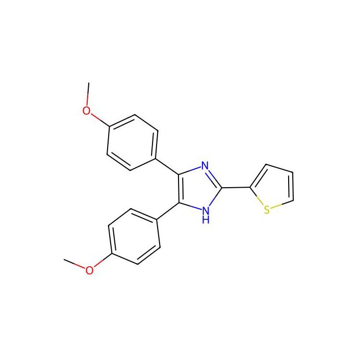 4,5-bis(4-methoxyphenyl)-2-thiophen-2-yl-1H-imidazole -  CAS No(B668601) by Aladdin Scientific