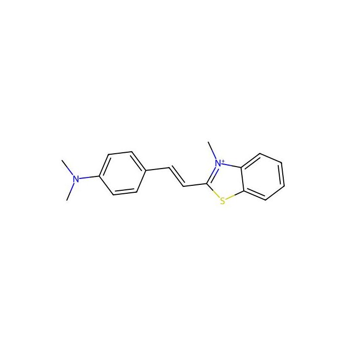 Benzothiazolium, 2-[2-[4-(dimethylamino)phenyl]ethenyl]-3-methyl- -  CAS No(16197-32-3) by Aladdin Scientific