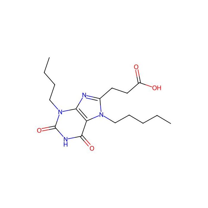 3-(3-butyl-2,6-dioxo-7-pentyl-2,3,6,7-tetrahydro-1H-purin-8-yl)propanoic acid -  CAS No(743442-01-5) by Aladdin Scientific