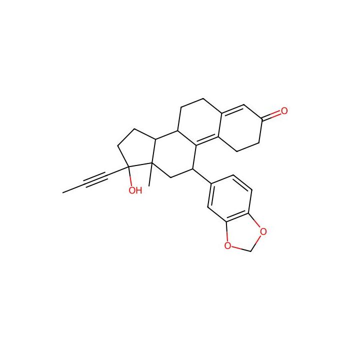 11beta-(1,3-Benzodioxol-5-yl)-17beta-hydroxy-17-(1-propynyl)estra-4,9-dien-3-one -  CAS No(9824013) by Aladdin Scientific