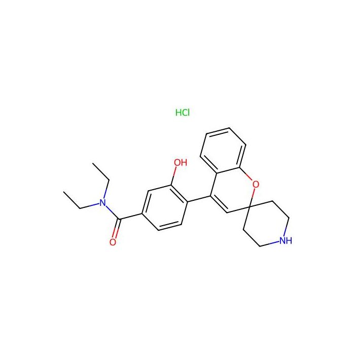 Benzamide, N,N-diethyl-3-hydroxy-4-spiro(2H-1-benzopyran-2,4'-piperidin)-4-yl-, hydrochloride (1:1) -  CAS No(1187653-56-0) by Aladdin Scientific