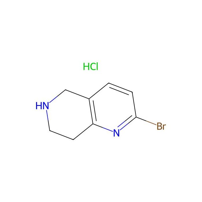2-bromo-5,6,7,8-tetrahydro-1,6-naphthyridine;hydrochloride - ≥97% CAS No(1384265-53-5) by Aladdin Scientific