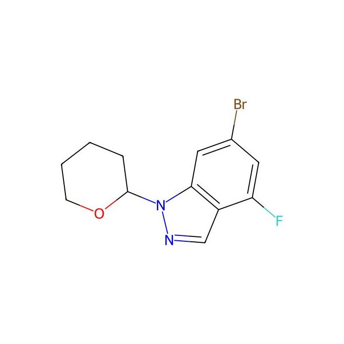 6-bromo-4-fluoro-1-tetrahydropyran-2-yl-indazole - ≥97% CAS No(2271323-35-2) by Aladdin Scientific