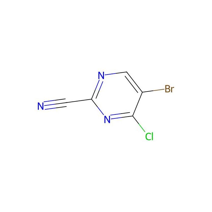 5-bromo-4-chloro-pyrimidine-2-carbonitrile - ≥97% CAS No(1824269-98-8) by Aladdin Scientific