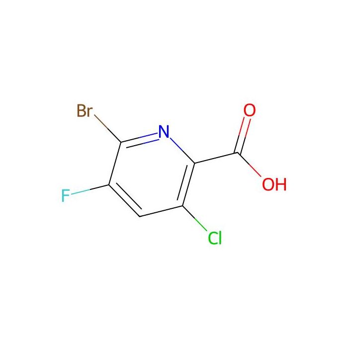 6-bromo-3-chloro-5-fluoro-pyridine-2-carboxylic acid - ≥97% CAS No(514798-17-5) by Aladdin Scientific