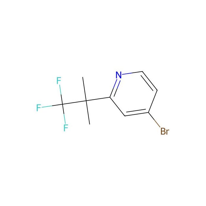 4-bromo-2-(2,2,2-trifluoro-1,1-dimethyl-ethyl)pyridine - ≥97% CAS No(1357476-67-5) by Aladdin Scientific