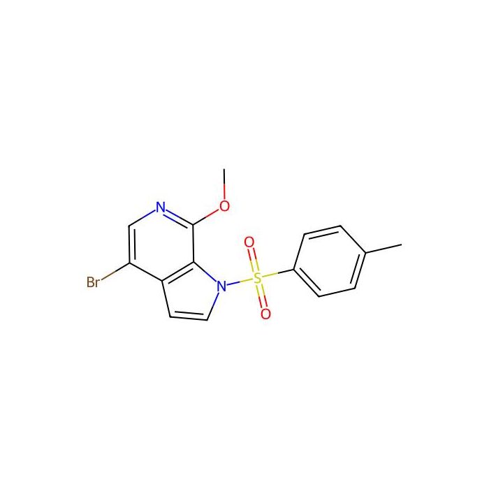 4-bromo-7-methoxy-1-(p-tolylsulfonyl)pyrrolo[2,3-c]pyridine - ≥97% CAS No(1445993-85-0) by Aladdin Scientific