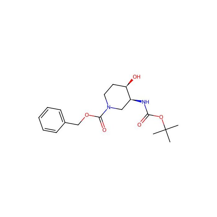benzyl (3S,4R)-3-(tert-butoxycarbonylamino)-4-hydroxy-piperidine-1-carboxylate - ≥97% CAS No(1549812-65-8) by Aladdin Scientific
