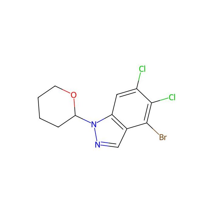 4-bromo-5,6-dichloro-1-tetrahydropyran-2-yl-indazole - ≥97% CAS No(2368910-23-8) by Aladdin Scientific