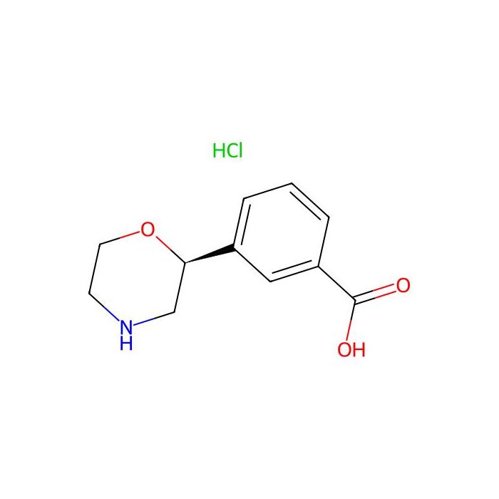 3-[(2S)-morpholin-2-yl]benzoic acid;hydrochloride - ≥97% CAS No(2718999-78-9) by Aladdin Scientific