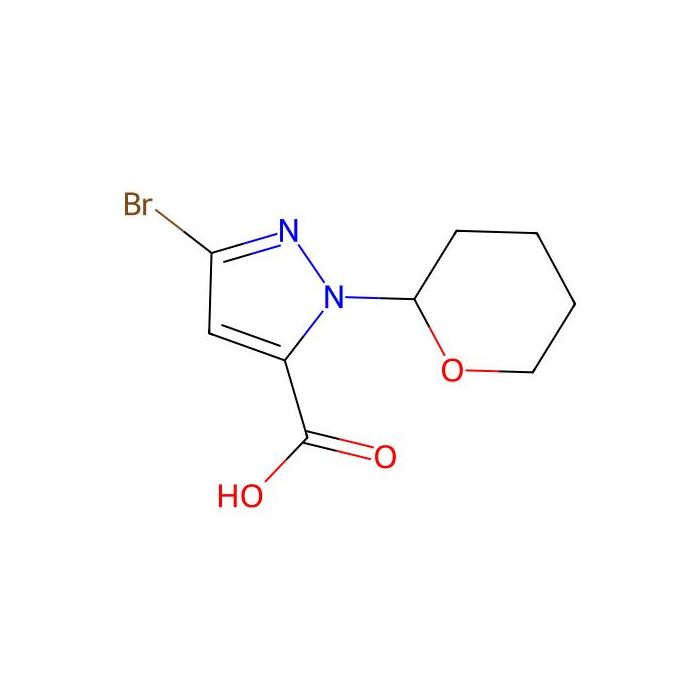 5-bromo-2-tetrahydropyran-2-yl-pyrazole-3-carboxylic acid - ≥97% CAS No(2127110-36-3) by Aladdin Scientific
