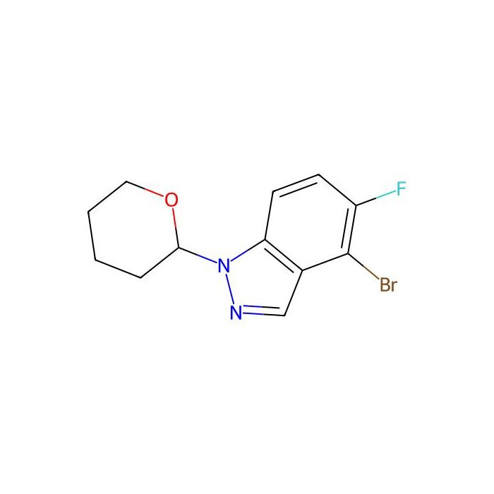 4-bromo-5-fluoro-1-tetrahydropyran-2-yl-indazole - ≥97% CAS No(2368909-38-8) by Aladdin Scientific