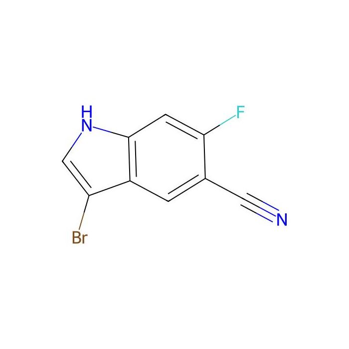 3-bromo-6-fluoro-1H-indole-5-carbonitrile - ≥97% CAS No(2131007-04-8) by Aladdin Scientific