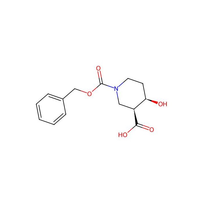 (3S,4R)-1-benzyloxycarbonyl-4-hydroxy-piperidine-3-carboxylic acid - ≥97% CAS No(2922438-86-4) by Aladdin Scientific