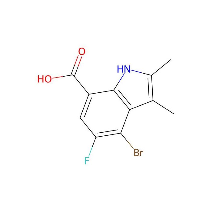 4-bromo-5-fluoro-2,3-dimethyl-1H-indole-7-carboxylic acid - ≥97% CAS No(1912445-96-5) by Aladdin Scientific