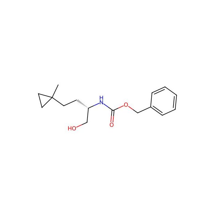 benzyl N-[(1S)-1-(hydroxymethyl)-3-(1-methylcyclopropyl)propyl]carbamate - ≥97% CAS No(2940867-00-3) by Aladdin Scientific
