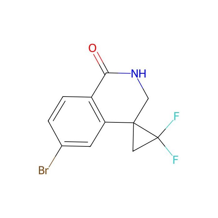 6-bromo-1',1'-difluoro-spiro[2,3-dihydroisoquinoline-4,2'-cyclopropane]-1-one - ≥97% CAS No(2771025-18-2) by Aladdin Scientific
