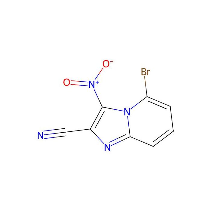5-bromo-3-nitro-imidazo[1,2-a]pyridine-2-carbonitrile - ≥97% CAS No(2891598-72-2) by Aladdin Scientific