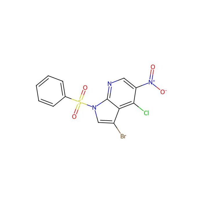 1-(benzenesulfonyl)-3-bromo-4-chloro-5-nitro-pyrrolo[2,3-b]pyridine - ≥97% CAS No(2757551-02-1) by Aladdin Scientific