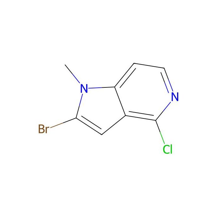 2-bromo-4-chloro-1-methyl-pyrrolo[3,2-c]pyridine - ≥97% CAS No(2940959-01-1) by Aladdin Scientific