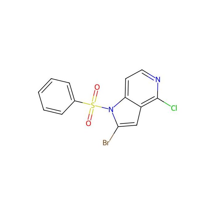 1-(benzenesulfonyl)-2-bromo-4-chloro-pyrrolo[3,2-c]pyridine - ≥97% CAS No(2940945-58-2) by Aladdin Scientific