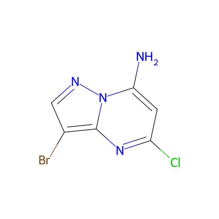3-bromo-5-chloropyrazolo[1,5-a]pyrimidin-7-amine - ≥97% CAS No(674297-88-2) by Aladdin Scientific