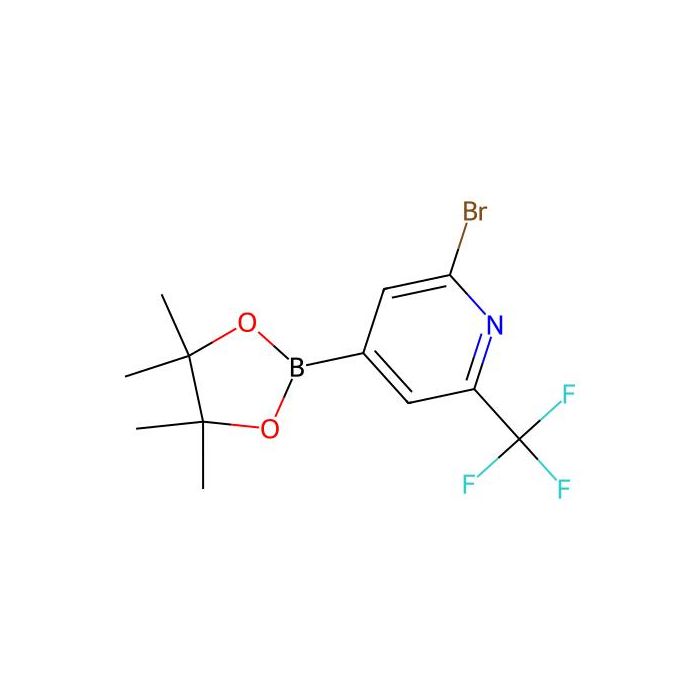 2-bromo-4-(4,4,5,5-tetramethyl-1,3,2-dioxaborolan-2-yl)-6-(trifluoromethyl)pyridine - ≥97% CAS No(1256360-49-2) by Aladdin Scientific