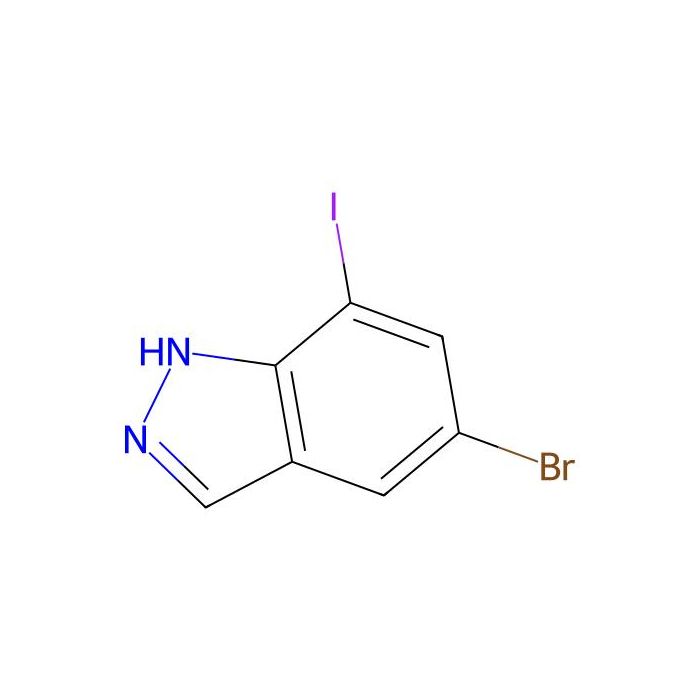 5-bromo-7-iodo-1H-indazole - ≥97% CAS No(953410-86-1) by Aladdin Scientific