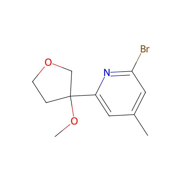 2-bromo-6-(3-methoxytetrahydrofuran-3-yl)-4-methyl-pyridine - ≥97% CAS No(2368946-06-7) by Aladdin Scientific
