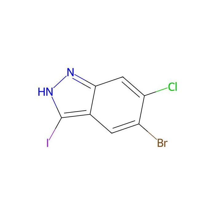 5-bromo-6-chloro-3-iodo-1H-indazole - ≥97% CAS No(1956371-54-2) by Aladdin Scientific