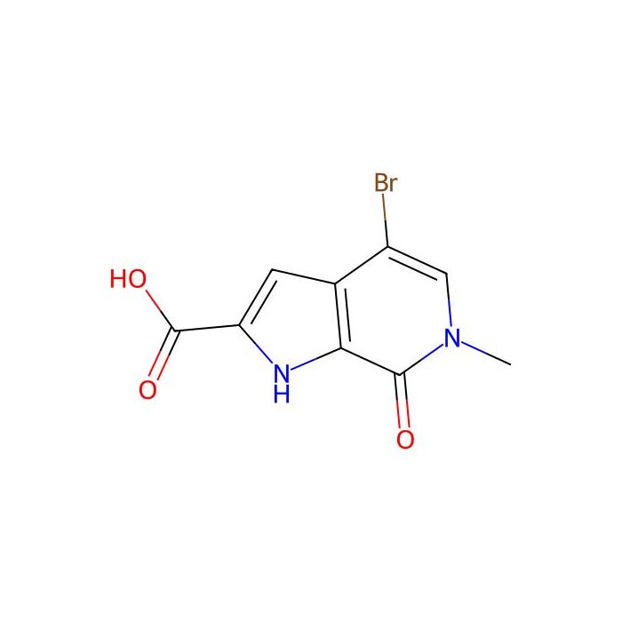 4-bromo-6-methyl-7-oxo-1H-pyrrolo[2,3-c]pyridine-2-carboxylic acid - ≥97% CAS No(1622303-52-9) by Aladdin Scientific