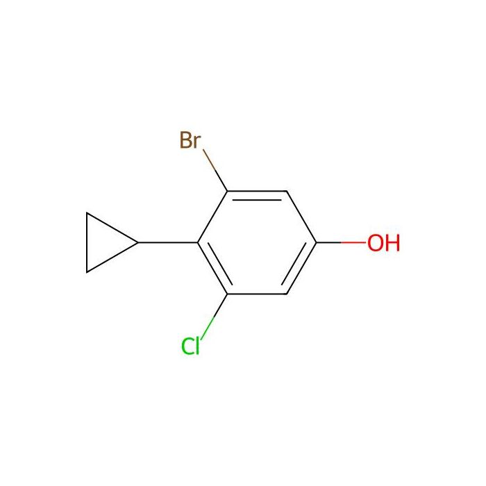 3-bromo-5-chloro-4-cyclopropyl-phenol - ≥97% CAS No(2621936-23-8) by Aladdin Scientific