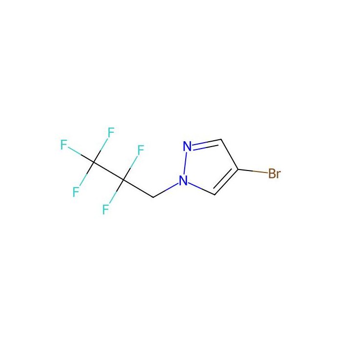 4-bromo-1-(2,2,3,3,3-pentafluoropropyl)pyrazole - ≥97% CAS No(1707364-48-4) by Aladdin Scientific